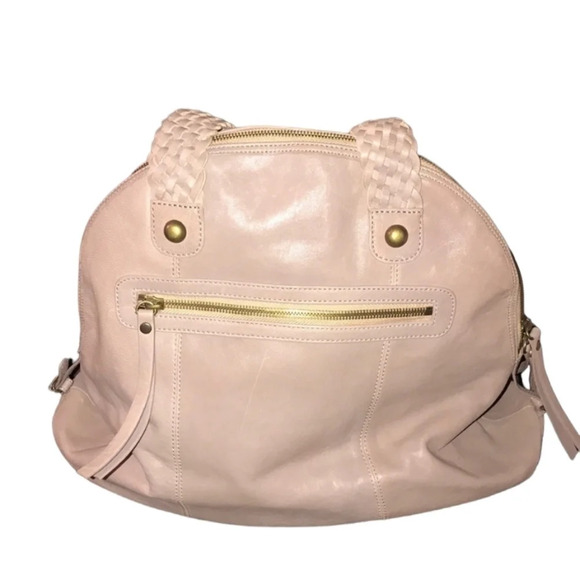 Ipanema Blush Leather Satchel NWT 😍 anthropology - Picture 6 of 7